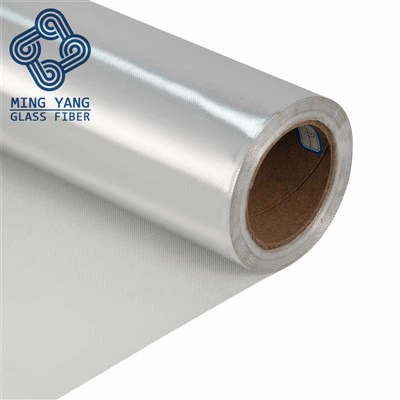 Fibre de verre de tissu de papier d'aluminium